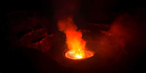 Mount Nyiragongo - uganda budget safaris , congo tours