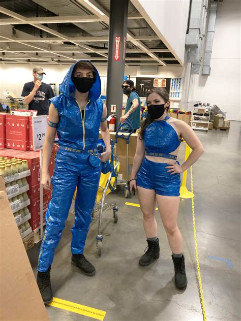 People Are Now Making Clothes Out of IKEA Blue Bags