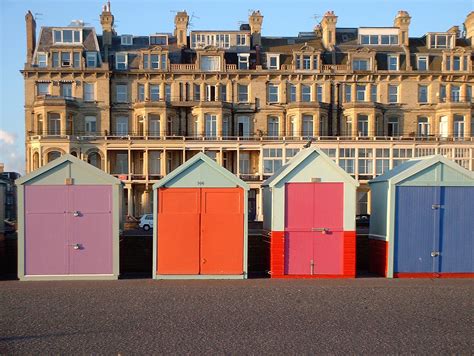 Brightly Coloured Beach Huts | Brightly coloured Beach Huts … | Flickr