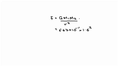 SOLVED:What is the magnitude of the force of gravity between two 1.6-kg ...