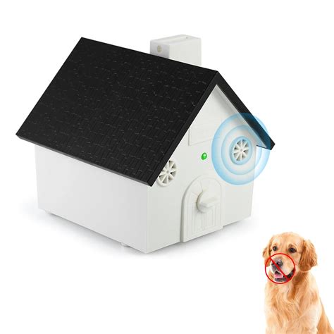 Pet Dog Ultrasonic Anti Barking Device Stop Barking Trainer Bark ...