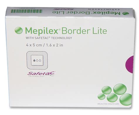 Mepilex Border Flex Lite 4x5cm 10s | Online Medical Supplies & Equipment