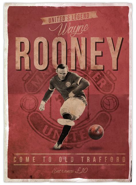 Retro football, Football poster, Manchester united football club