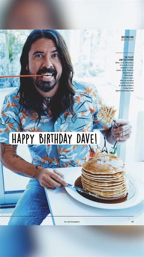 Happy birthday Dave Grohl!