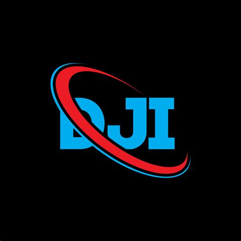 logotipo de DJI carta dji. diseño del logotipo de la letra dji ...