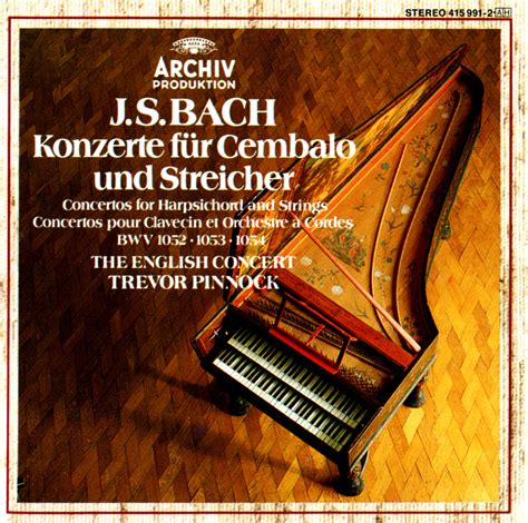 JS Bach: Concertos for Harpsichord and Strings BWV 1052-54 - jewish-music