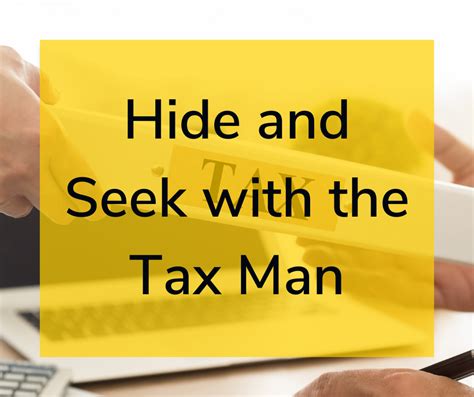 Hide and Seek with the Tax Man | AIMS Accountants for Business