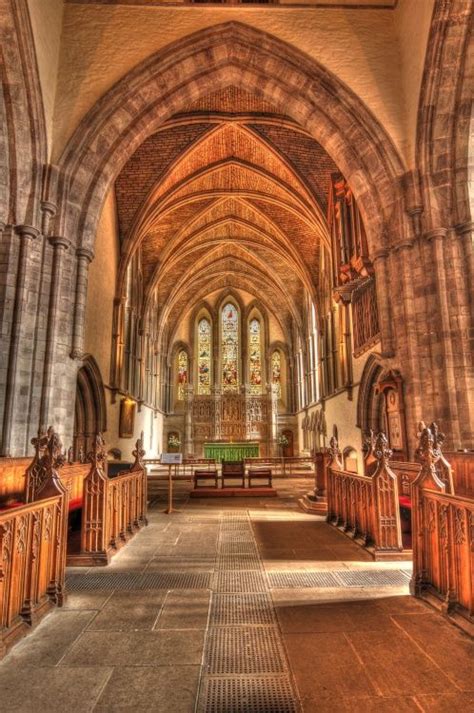 Brecon Cathedral in Wales (1093) began as the Benedictine Priory of St John the Evangelist ...