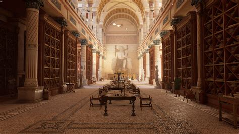 Image - ACO Library of Alexandria interior.jpg | Assassin's Creed Wiki ...