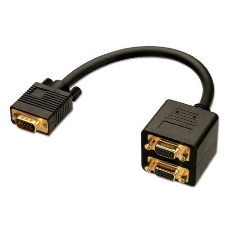 VGA Splitter Cable, 2 Way - from LINDY UK