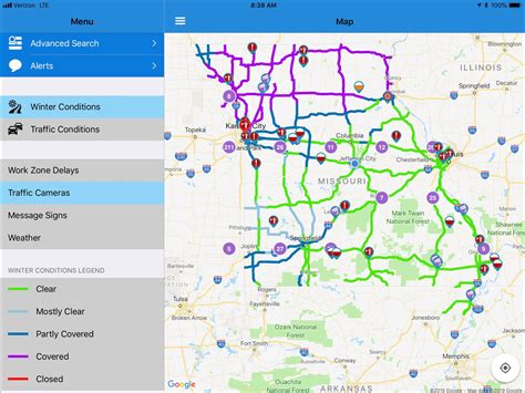 Missouri Road Closure Map - Charis Augustina