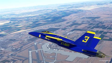 F/A-18C Blue Angels #2-6 for Microsoft Flight Simulator | MSFS