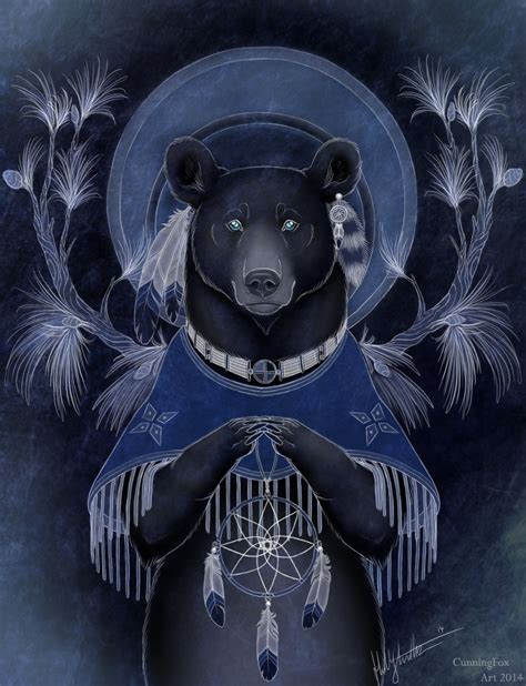 Native American Bear by CunningFox on @DeviantArt | Spirit animal art ...