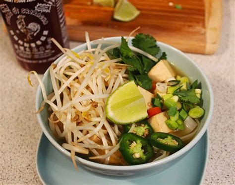 Vegan Pho Recipe - Vietnamese Rice Noodle Soup for Vegetarians | Justin ...