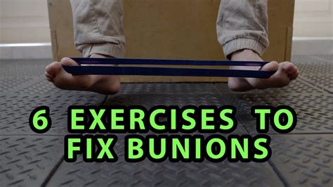 6 Exercises to Fix Bunions - YouTube