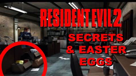 Top 10 Resident Evil 2 Secrets and Easter Eggs - YouTube