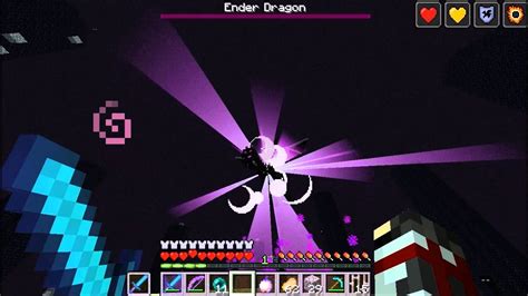 Minecraft 15w31c Ender Dragon Fight - YouTube