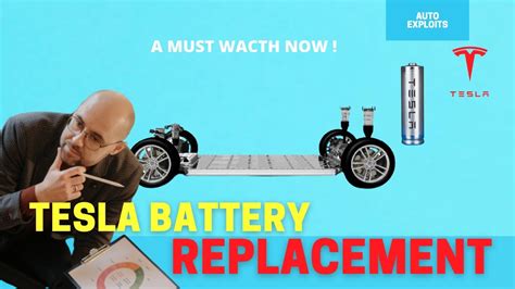 Tesla BATTERY replacement | COST of Replacement - YouTube