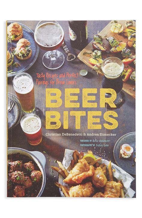 'Beer Bites' Beer & Food Pairing Recipe Book | Nordstrom