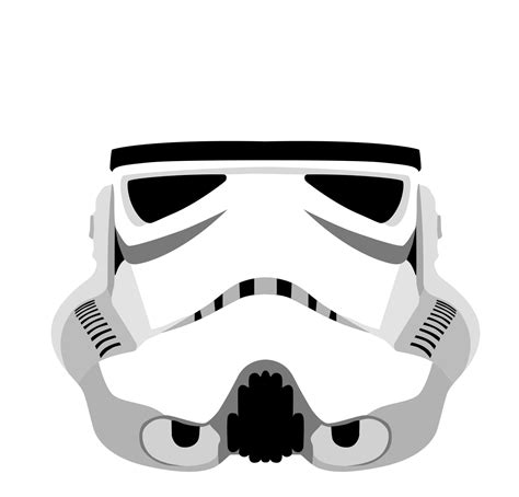 Stormtrooper Helmet - Star Wars Vector by firedragonmatty on DeviantArt