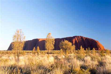 Premium Photo | Uluru at sunrise