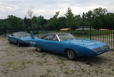 Two Blue Superbirds | Mopar Blog