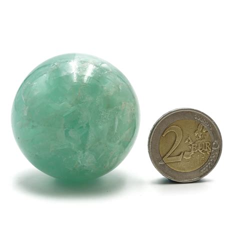 gemZworldGreen Fluorite Sphere - Per 500Gm - Brazil - gemZworld