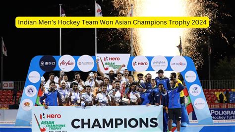 Asian Champions Trophy Hockey 2024 Table - Norma Annmaria