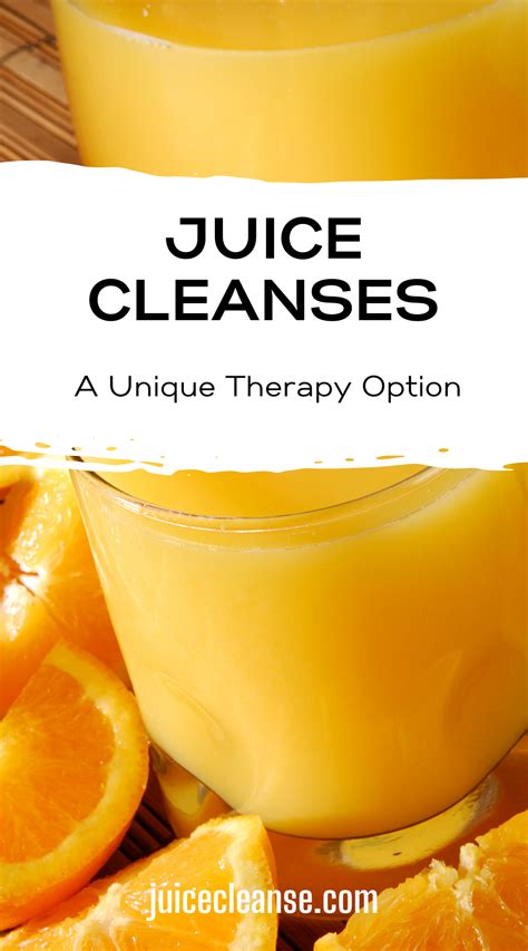 JUICE CLEANSES: A UNIQUE THERAPY OPTION | JuiceCleanse.com | Juice ...