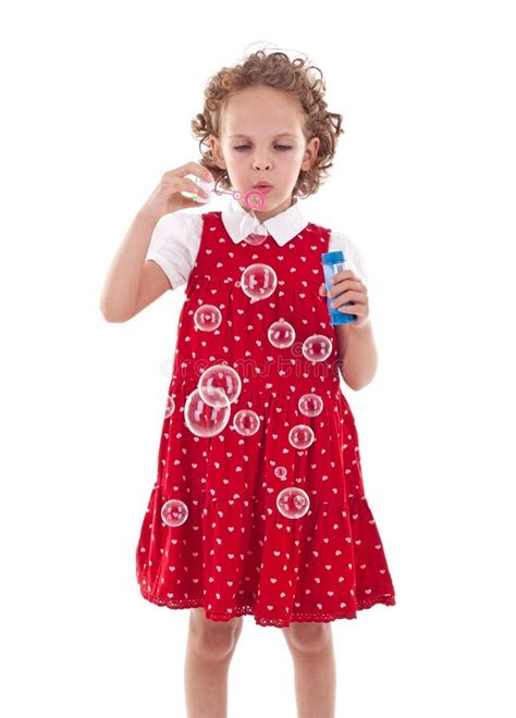 Little Girl Making Water Balloons, Stock Image - Image of cheerful, female: 18411705