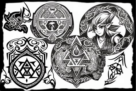 Hyrule Tattoo Ideas | TattoosAI