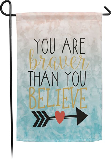 Inspirational Quotes Garden Flag - Single or Double Sided - YouCustomizeIt