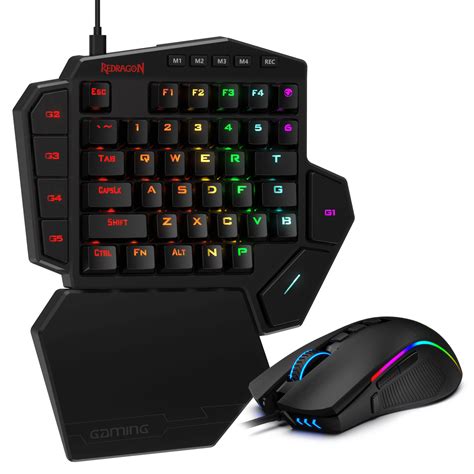 Redragon K585-BA One-handed Mechanical Gaming Keyboard and mouse Combo – Redragonshop