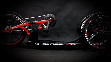 SKORPION racing handcycle from Sport-On (handbike) - YouTube