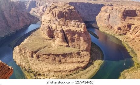 Horseshoe Bend Near Lake Powell On Stock Photo 1277414410 | Shutterstock