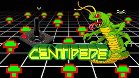 CENTIPEDE ATARI GAMEPLAY RETRO ARCADE GAME 1980 - YouTube