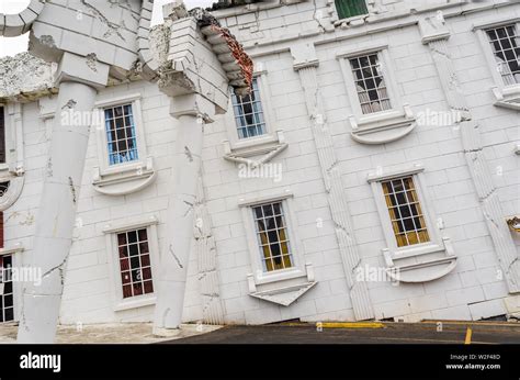 Top Secret: Upside Down White House tourist attraction Stock Photo - Alamy