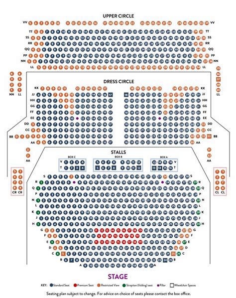 Hippodrome Seating Map | Elcho Table