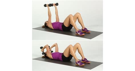 Skull Crushers | Best Arm Exercises For Women | POPSUGAR Fitness Photo 5