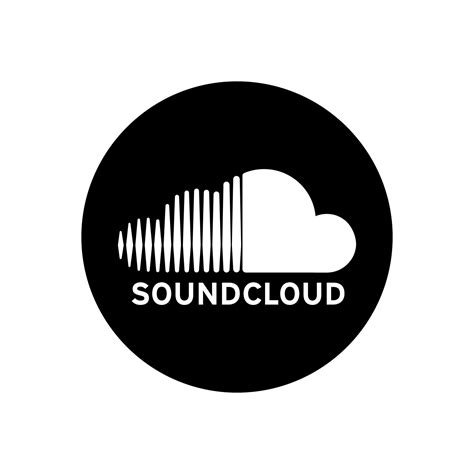 Soundcloud black logo vector 26783615 Vector Art at Vecteezy