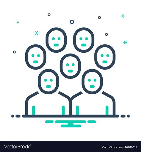 Crowd Royalty Free Vector Image - VectorStock