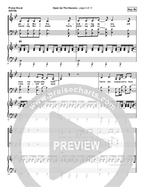 Open Up The Heavens Sheet Music PDF (Meredith Andrews) - PraiseCharts