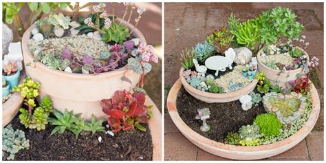 Succulent Fairy Garden Tutorial | DIY Succulent Fairy Garden | Fairy Garden Blog