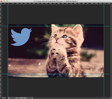 Twitter Image PSD Template