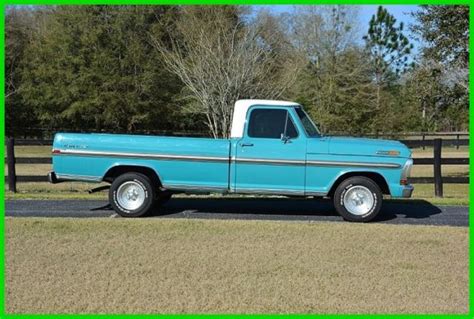 1970 Ford F-100 Ranger XLT Used Automatic RWD Pickup Truck F100 for sale: photos, technical ...