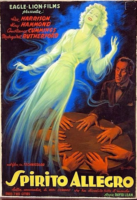 Blithe Spirit (1945) | Italian movie posters, Original movie posters ...