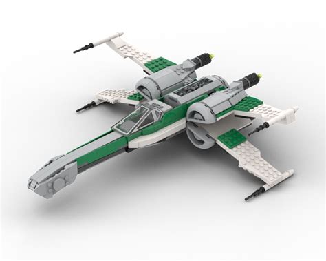 LEGO MOC Custom X Wing Starfighter by jonah2018wsu | Rebrickable - Build with LEGO