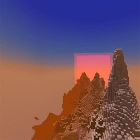 Red Giant Sun texture pack for Minecraft