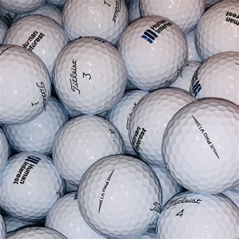 Titleist Pro V1 Logo Overrun Golf Balls