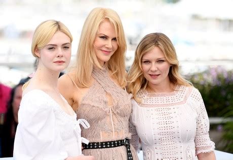 Elle Fanning Nicole Kidman Kirsten Dunst Editorial Stock Photo - Stock Image | Shutterstock